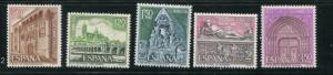 Spain #1533-7 MNH