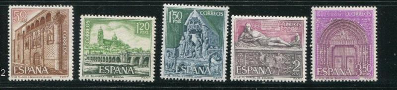 Spain #1533-7 MNH