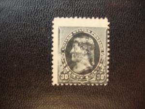 1890-93  SCOTT # 228  30 c    USED   F/VF    SCV.$ 37.50