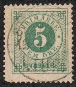 Sweden Sc #30 Used