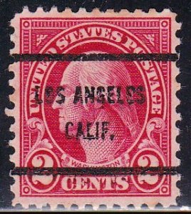 Precancel - Los Angeles, CA PSS 634-61 - Bureau Issue