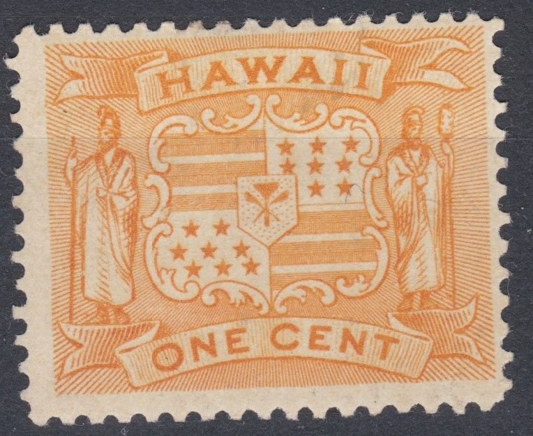 Hawaii 1894 Sc74 1c M/MINT Sceaux