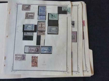 Jamaica 1945-1956 Mint/Used Stamp Collection Many Vars on Scott Spec Album Pgs