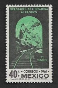 SD)1961 MEXICO  INAUGURATION OF THE RAILWAY FROM CHIHUAHUA TO THE PACIFIC OCEAN