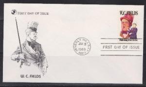 1803 W. C. Fields Unaddressed Reader's Digest FDC