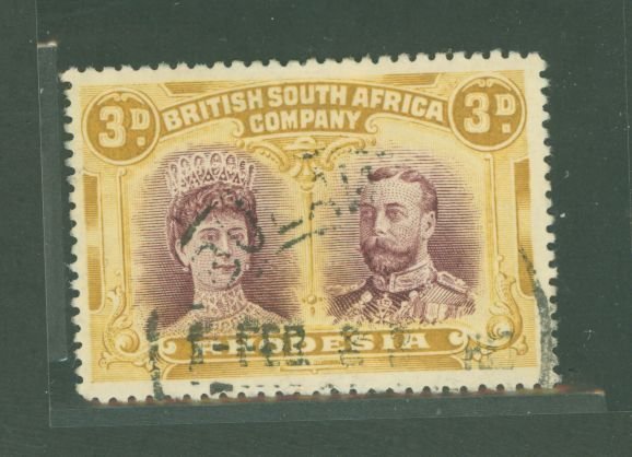 Rhodesia (1890-1923) #105b  Single