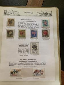 Australia Collection from 1927 to 1978 Used Cat. Value $575