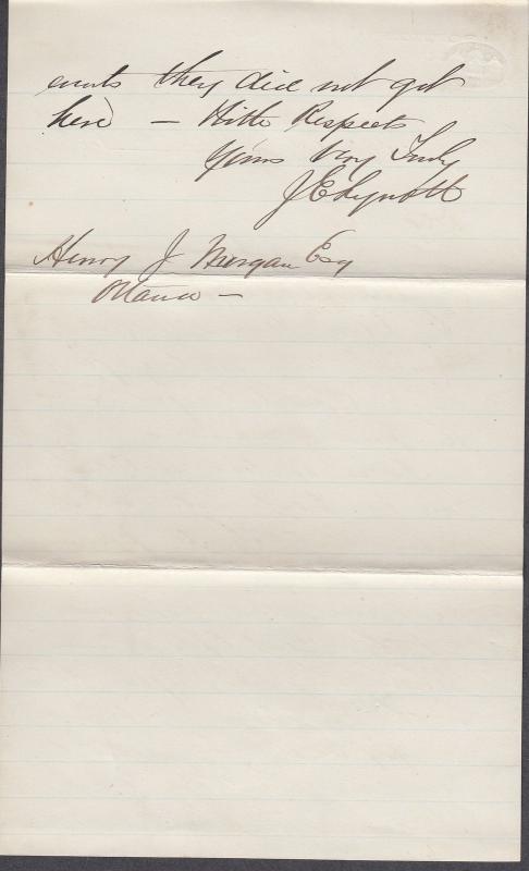 #37 & F1 on 'St George', N.B. Registered Cover