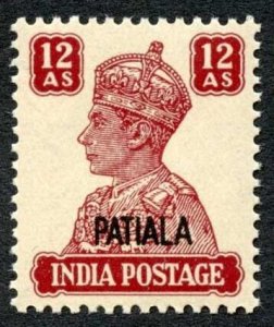 Patiala  SG115 12a Lake (top value) U/M Cat 28 Pounds