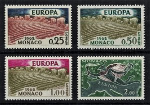 MONACO 1961 - 1962 - complete sets MNH (12 scans)