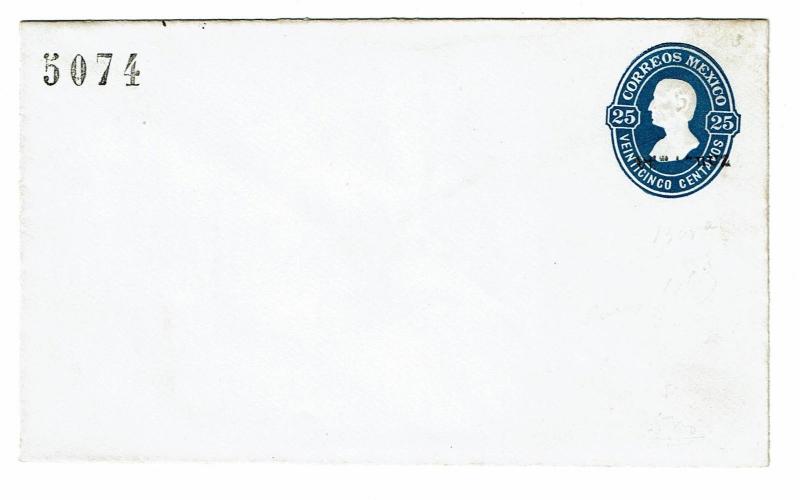 Mexico 1870s Veracruz Postal Stationary Unused - Z427