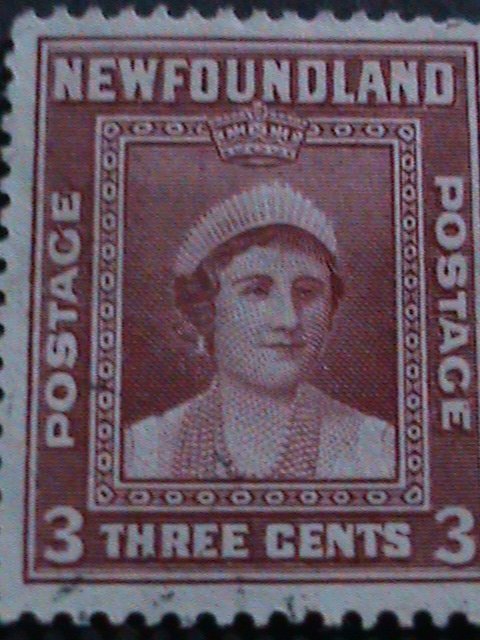 ​NEWFOUNDLAND 1938-SC#246  84 YEARS PRINCESS ELIZABETH-USED STAMP VERY FINE