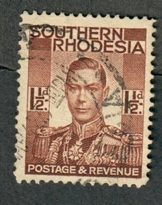 Southern Rhodesia #44 used single