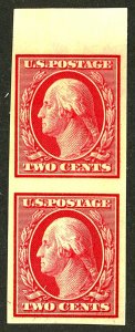 U.S. #344 MINT PAIR OG LH