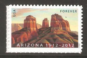 #4627 Arizona Single Mint Never Hinged