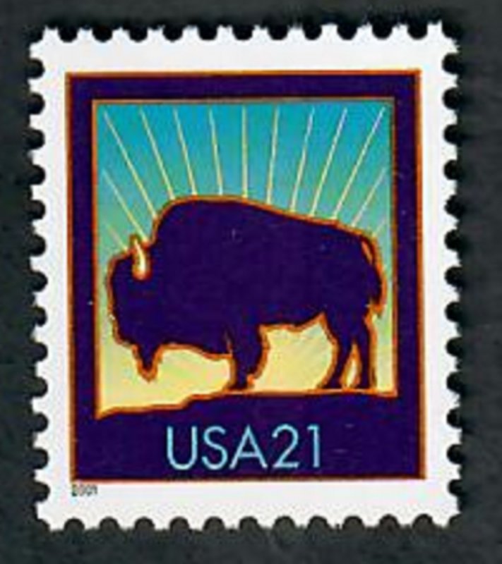 3467 American Buffalo MNH single