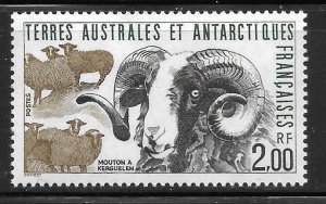 FSAT - Scott #149 Kerguelen Island Sheep VF MNH