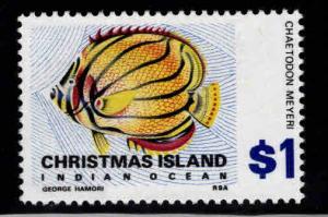 Christmas Island Scott 33 MNH** 1$ fish stamp