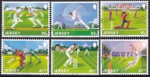 Jersey 2022 MNH Stamps Scott 2524-2529 Sport Cricket