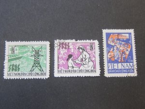 Vietnam 1965 Sc 376-8 FU