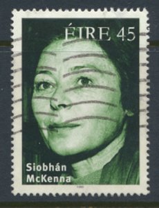 Ireland Eire SG 1216 SC# 1166  Used Actress McKenna 1999  details Scan