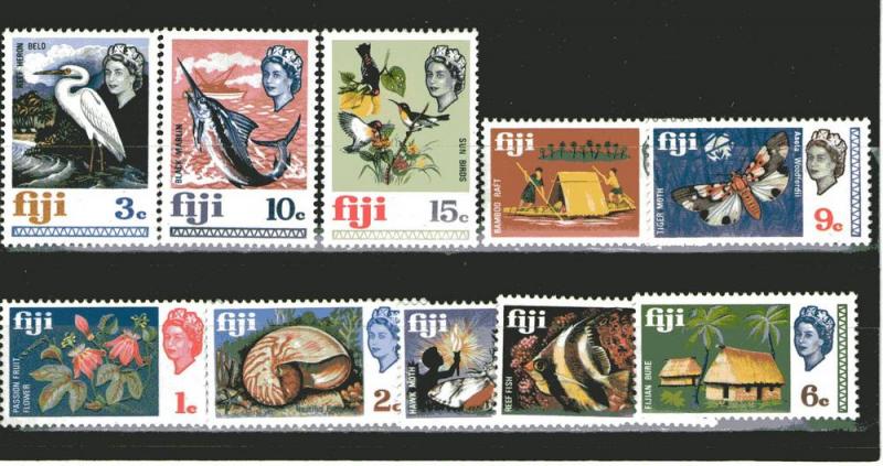 Fiji 260-269 MNH