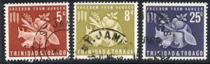 Trinidad & Tobago 1963 Freedom From Hunger (SG305/7)(fu)