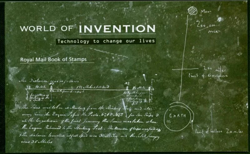 GB Prestige Booklet DX38 2007 World of invention booklet SUPER CONDITION