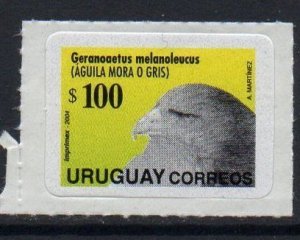 URUGUAY SG2922 2004 $100 BIRD SELF ADHESIVE MNH