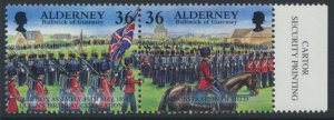 Alderney  SG A158a  SC# 160a Garrison Island  Mint Never Hinged see scan