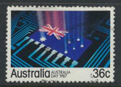 SG 1044  SC# 1009  Used  - Australia Day
