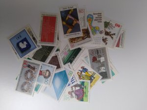 selection Germany 1981 MNH complete #1341-65, B583-93 KG: CV $28.60