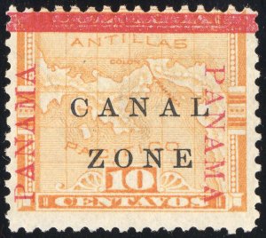 Canal Zone Stamps # 13 MLH VF Scott Value $20.00