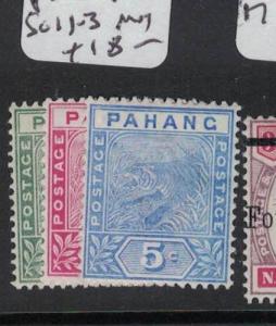 Malaya Pahang SG 11-3 MOG (9drn)