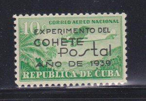 Cuba C31 Set MH Overprint (B)