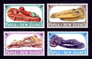 Papua New Guinea - Scott #199-202 - MNH - SCV $3.70