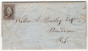 #1 Used on Envelope with Full Letter - Interesting (GP2 7/15/19) 