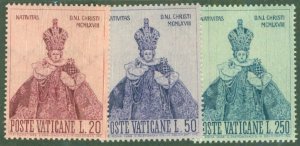 VATICAN 464-6 MNH BIN $0.75