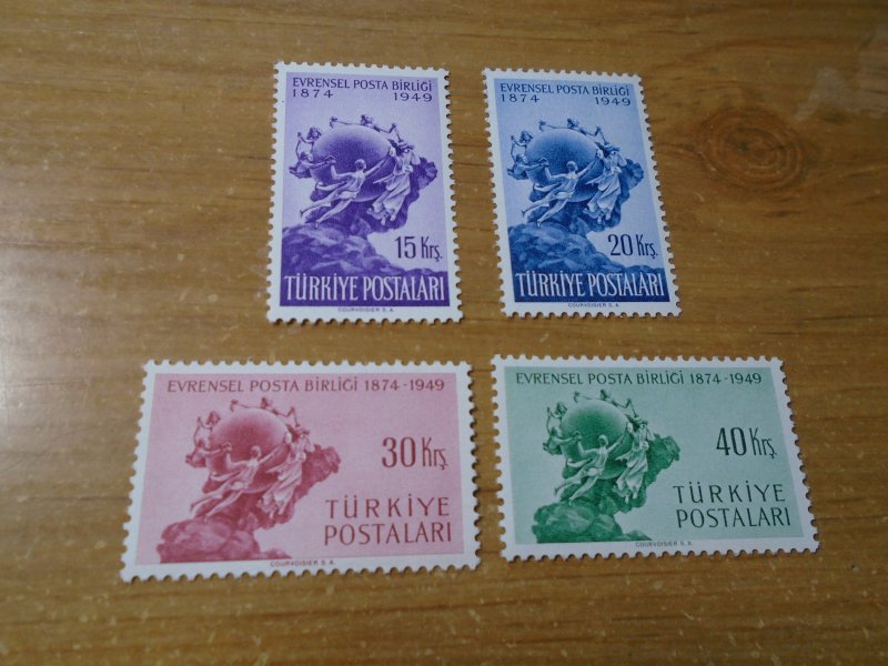 Turkey  #  996-99  MNH