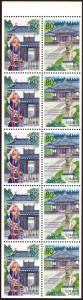 Japan Z362b pane mnh 1999 Town of Obi (Miyazaki Pref.)