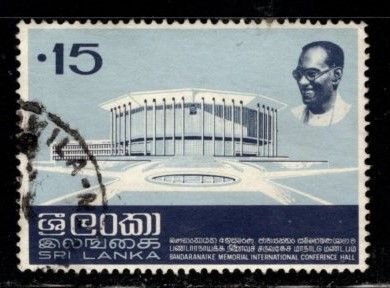 Sri Lanka #477 Memorial Hall - Used
