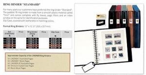 Lindner Ring Binder (Empy) The Standard Black (Item 110...