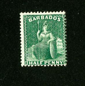 Barbados Stamps # 44 Fresh OG LH Scott Value $85.00