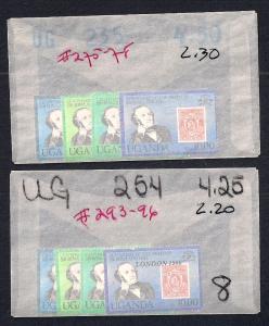 UGANDA (35) All Diff Complete Sets ALL Mint Never Hinged