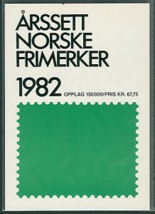 NORWAY 1982 OFFICIAL YEARSET