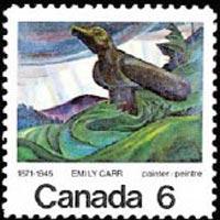 CANADA 1971 - Scott# 532 Carr Painting Set of 1 NH