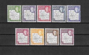 FALKLAND ISLANDS 1946/9 SG G9/16 MNH Cat £90