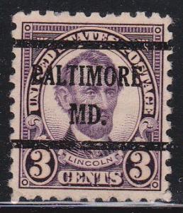 Precancel - Baltimore, MD PSS# 584-43