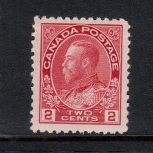 Canada #106b Extra Fine Mint Lightly Hinged **With Certificate**