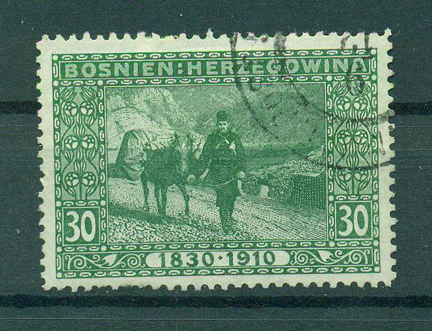 Bosnia & Herzegovina  sc# 38 (4) used cat value $1.10